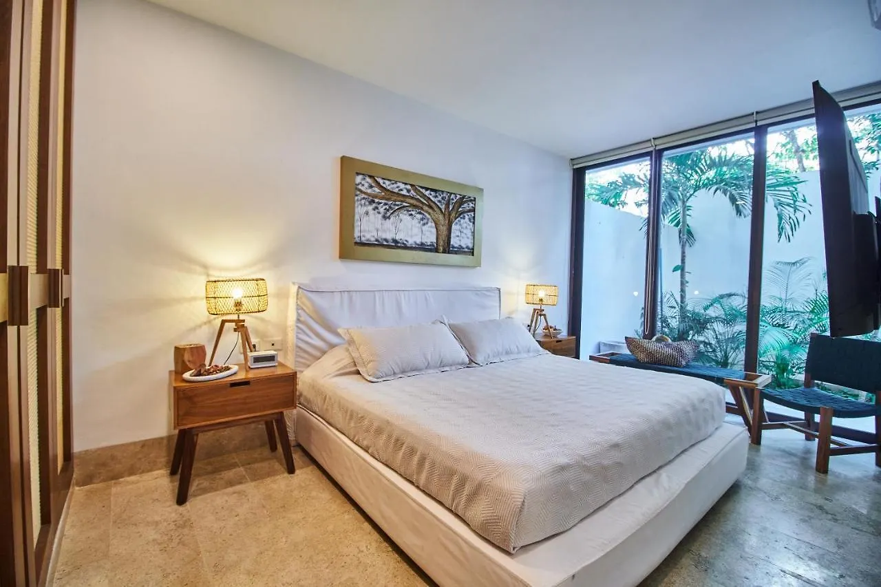 Omara 2-Br Pool - Tropical 2-Br Condo With Private Pool + Amenities! Tulum Mexico